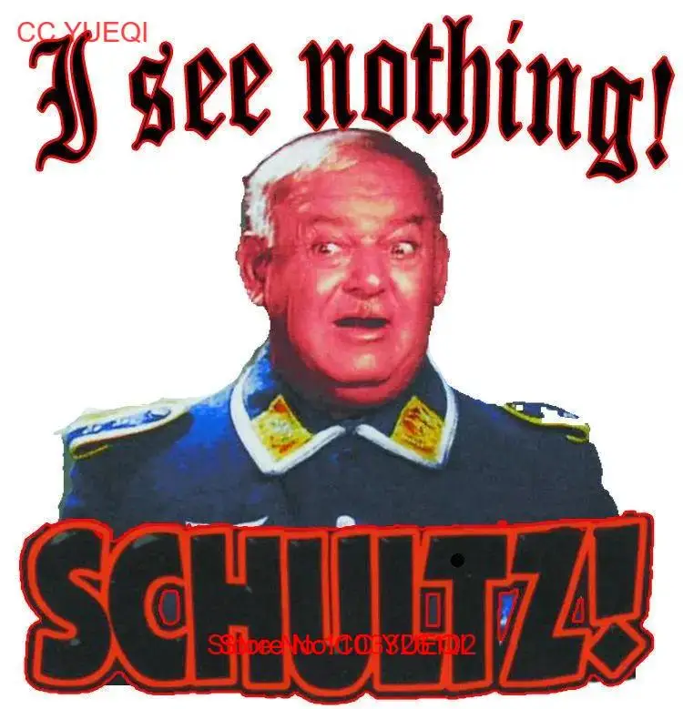 Hogans Heroes Sargent Schultz I See Nothing2, t-shirt