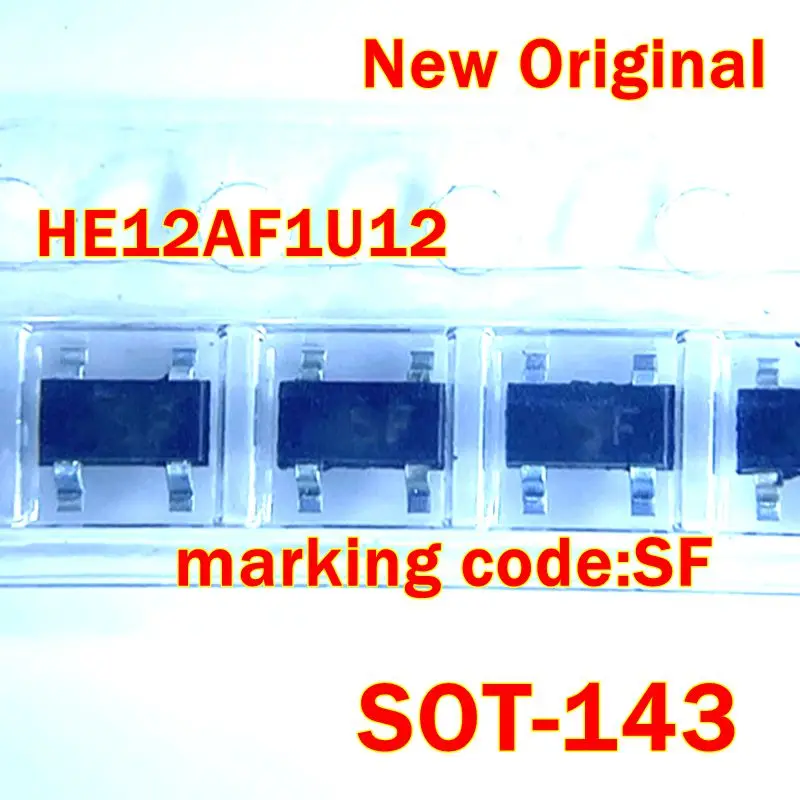 

1pcs to 100pcs HE12AF1U12 SOT-143 New Original marking code:SF Hall element reed magnetic sensor