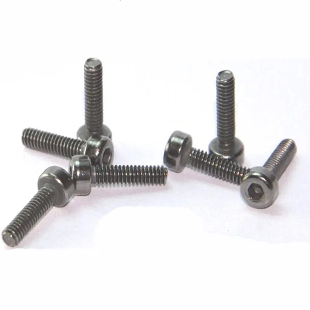 M2 x4 5 6 8 10 12 14 15 16 18 20 25 25mm Black Nickel Plated 12.9 Grade Alloy Steel Allen Hex Socket Cap Head Screw Bolt