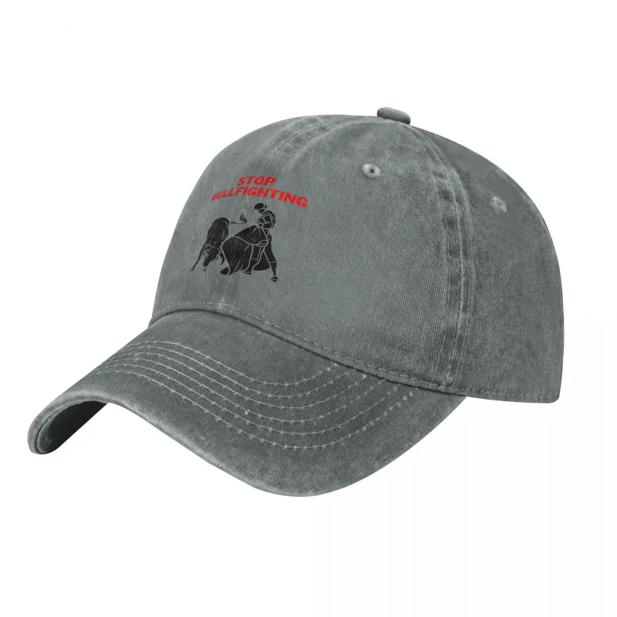 Stop Baseball Caps Peaked Cap Bullfighting Sun Shade Hats for Men