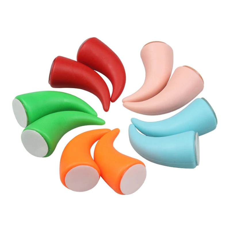 2 Piezas Cuernos de Diablo Coloridos para Casco de Motocicleta, Decoración para Casco de Moto y Bicicleta, Accesorio con Ventosa para Casco