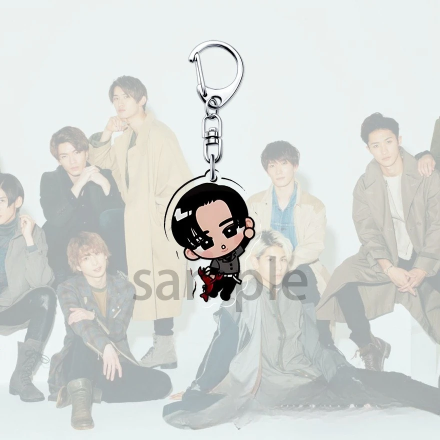 اليابانية الصبي مجموعة الثلوج الرجال شخصية Daisuke Sato Ren Megiro Kensho Iwamoto اكسسوارات ظهره قلادة معلقة المشجعين الهدايا #5