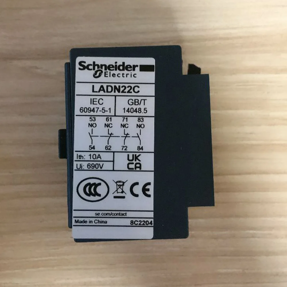 Original Schneider Electric Accessory LADN22C LADN20C LADN11C Auxiliary Contact Block Contactor 2NO 2NC 4NC 4NO Wire Connector