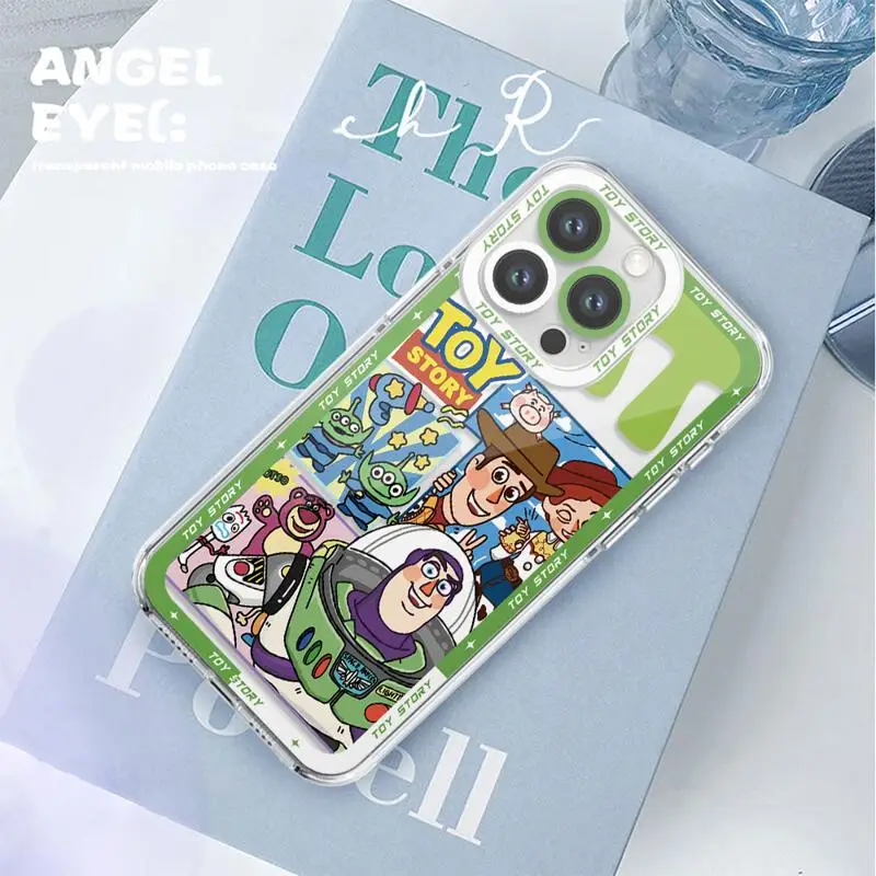 Toy Story Woody Lotsos Mirror Phone Case for Moto G22 2022 G32 G52 2022 G71 G72 G73 Edge 40 5G Cover