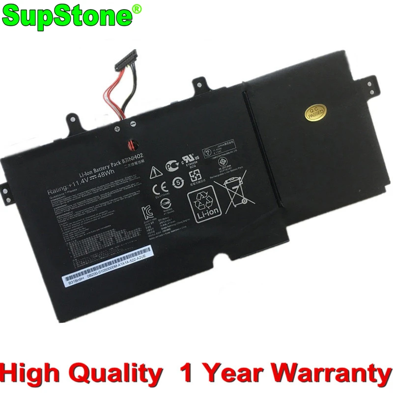 Supstone Novo B31n1402 Laotop Bateria para Asus Q551 Q551ln-bbi706 Q551n Q552ub N591lb N592ub B31bn9h 0b20001050000 Q551ln-bsi708