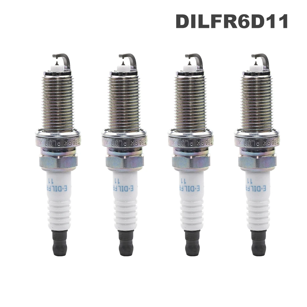 

1-4Pcs Spark Plugs DILFR6D11 For TOYOTA CAMRY COROLLA LAND CRUISER RAV4 PRADO MARK 4Runner LEXUS ES GS GX IS RX 90919-01263 6176