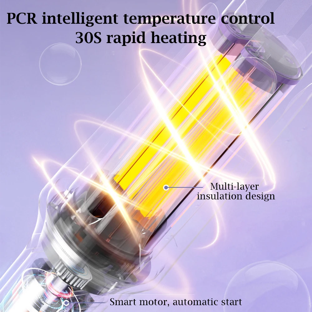 32MM Auto Rotating Negative Ion Hair Curler 4 Gear Temperature Adjustment Big Wave Curling Iron Styling Tool EU/US/UK Plug