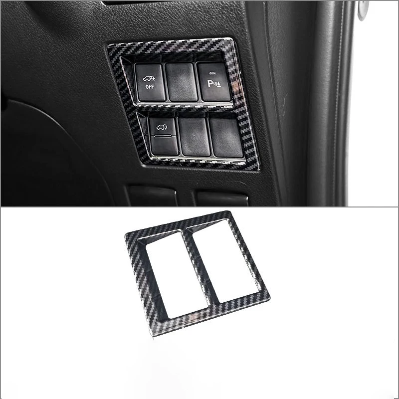 

For Toyota Fortuner 22 Large Light Adjustment Decoration Frame Tailgate Switch Button Frame Modification