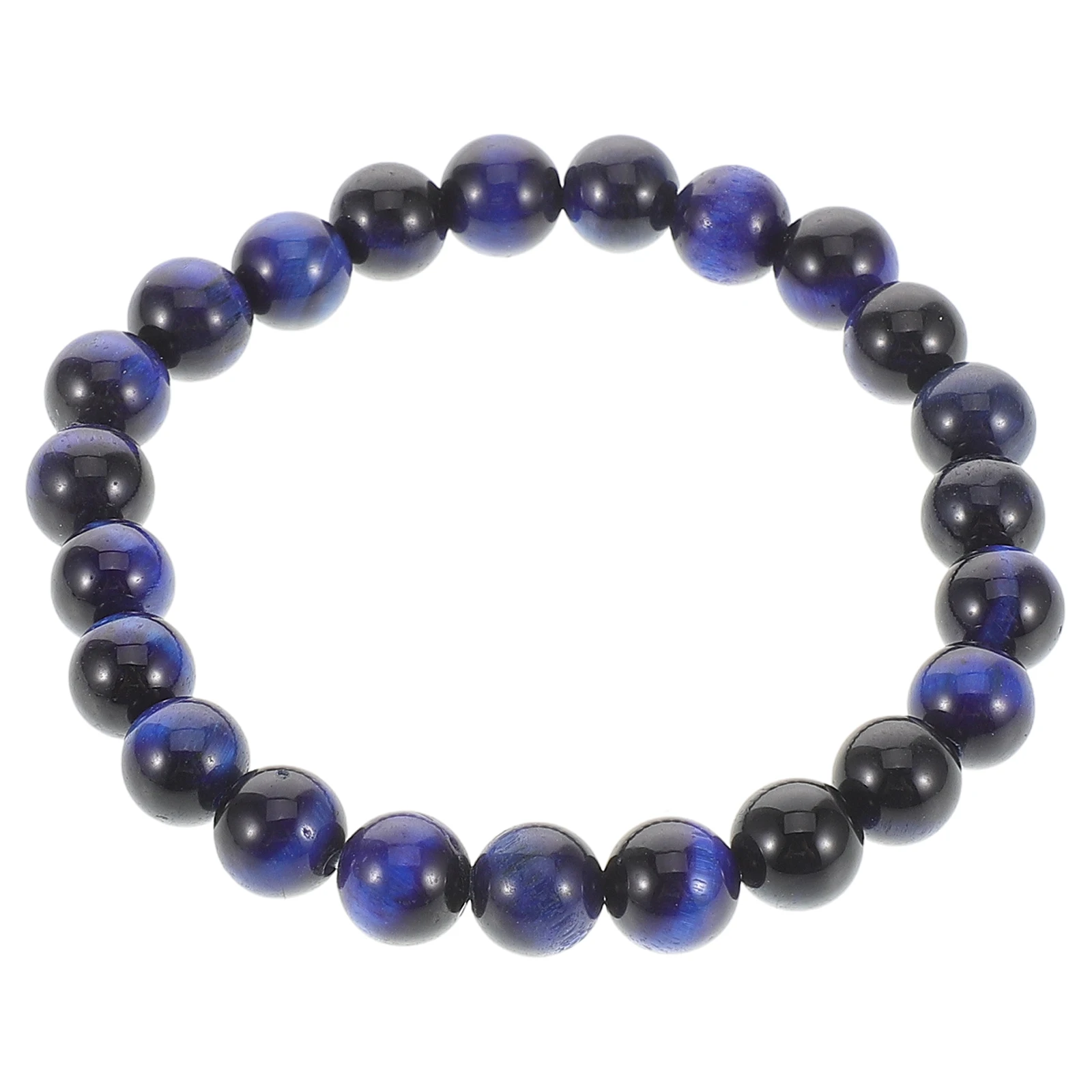 

Natural Stone Beads Bracelet Men Stylish Wrist Jewelry Delicate Design Eyecatching Accessory Suitable Various Occasions