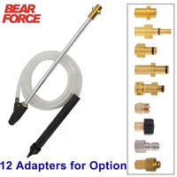 Kit de chorro de arena a presión, boquilla de chorro de arena húmeda para Karcher Huter Interskol Lavor Parkside, arandela de alta presión