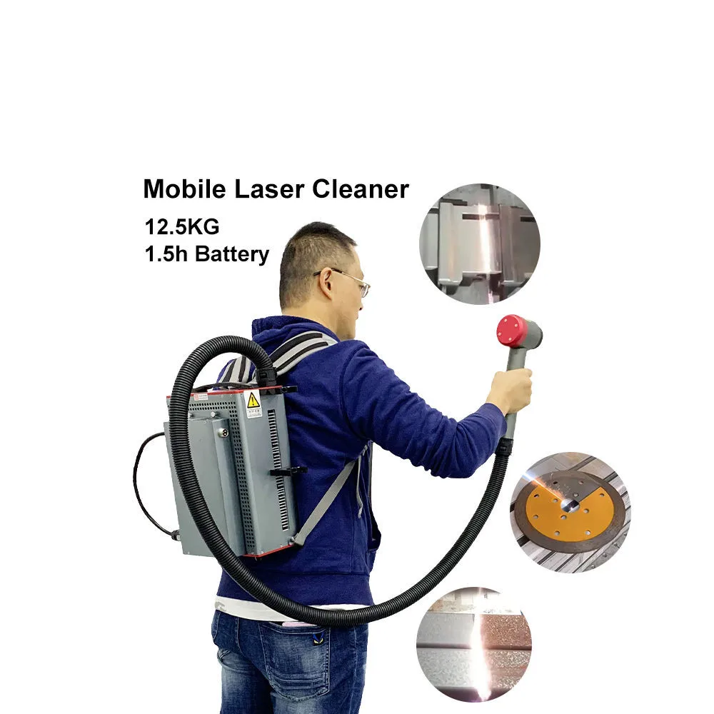 

Laser Cleaning Machine Rust Removal Wood Remove Color And Rust With Laser Mini Laser 100W Rust Metal Dye Coating Removal 50W