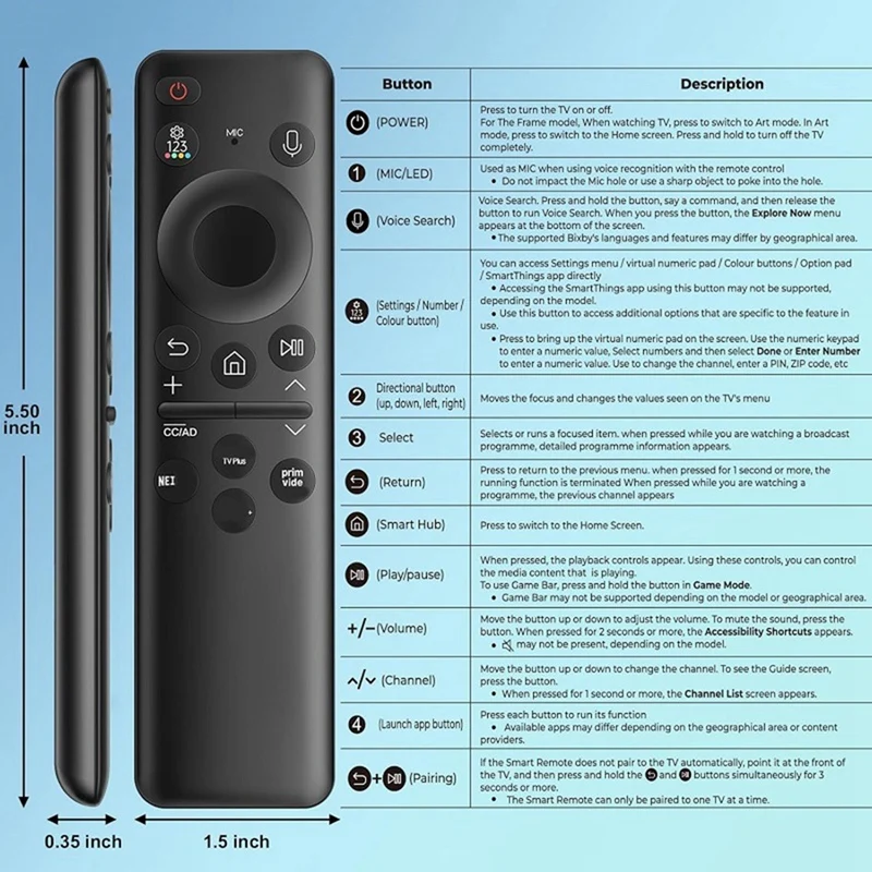 【A45D】BN59-01455A T… - image