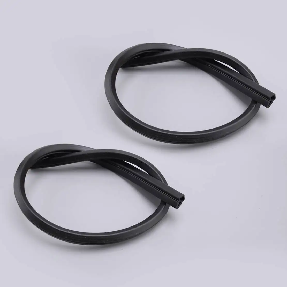 1894452 2Pcs Tail Light Sealing Strips Rear Lamp Gaskets Fit For Ford Fiesta MK7 2008 2009 2010 2011 2012 2013-2021 Black Rubber