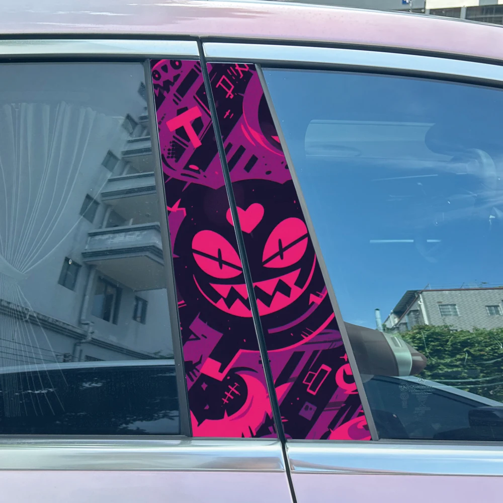 2Pcs Anime Purple S…