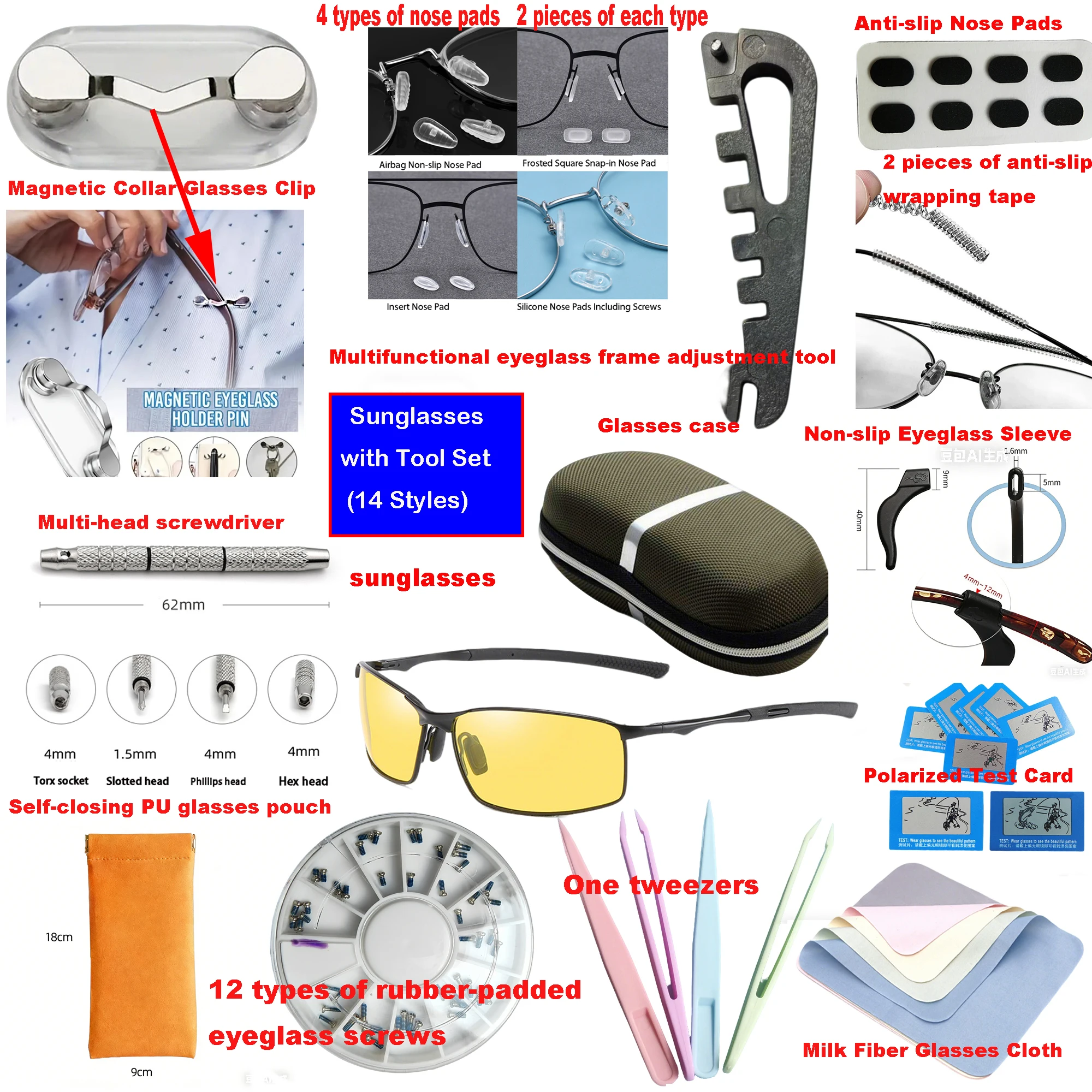 Sonnenbrille Polarisierte Fahrbrille Farbe Nachtsichtbrille Radfahren Straße Kask Bicchieri Männer Shades Cascos Pesca