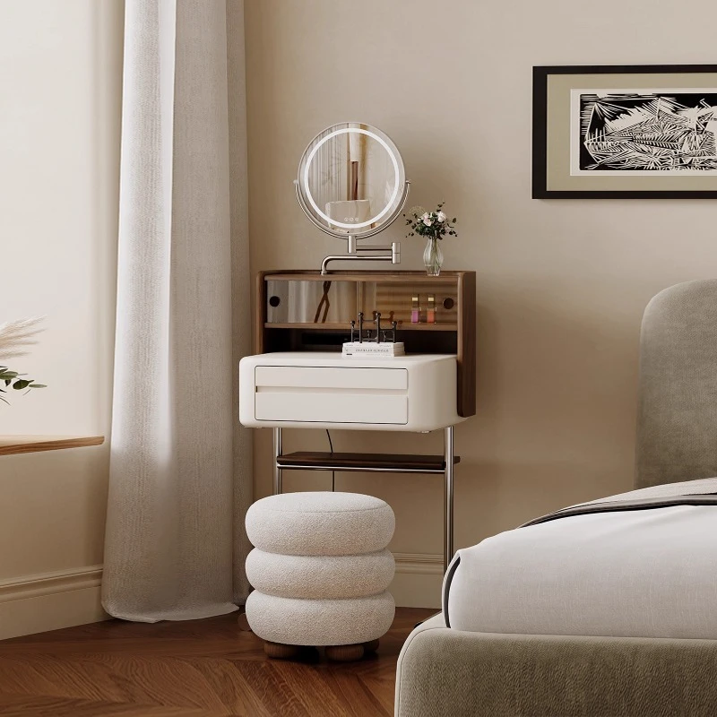 

Jewelry Modern Luxury Makeup Vanity Dressing Table Toiletries Dressers Bedroom Trendy Vanity Table Penteadeira Unique Furniture