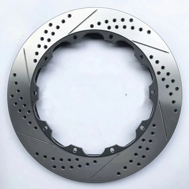 نظام فرامل عالي الكربون الدوار 345 مللي متر 355 مللي متر 380 مللي متر 405 مللي متر Gt6 6 وعاء سباق الفرامل الفرجار قرص فرامل السيارات #1