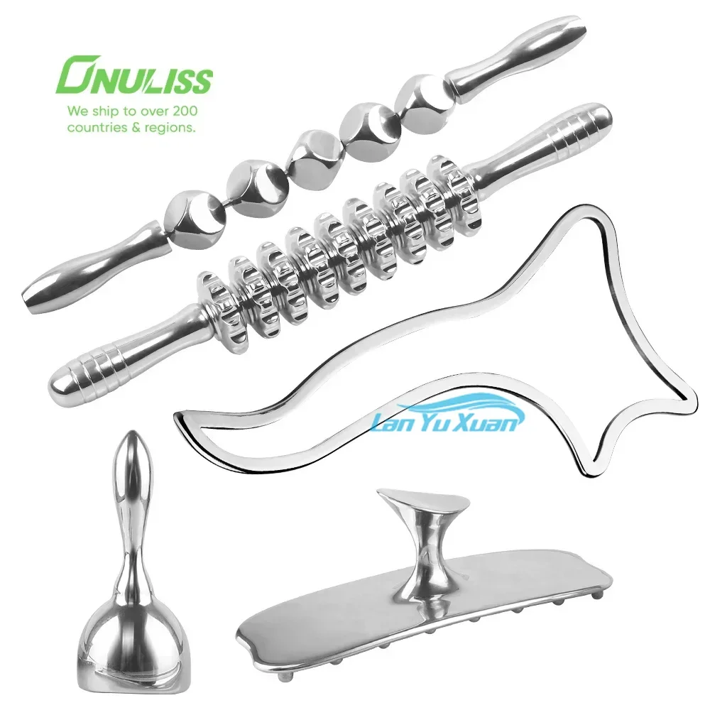 

Body Sculpting Metaloterapia Stainless Steel Guasha Scraping Massage Tools Metal Gua Sha Tools