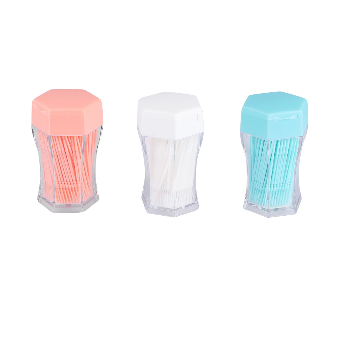 

600pcs Interdental Brushes Soft Reusable Toothpick Cleaners Oral Hygiene Prevent Decay Bottle Packed Safe Practical