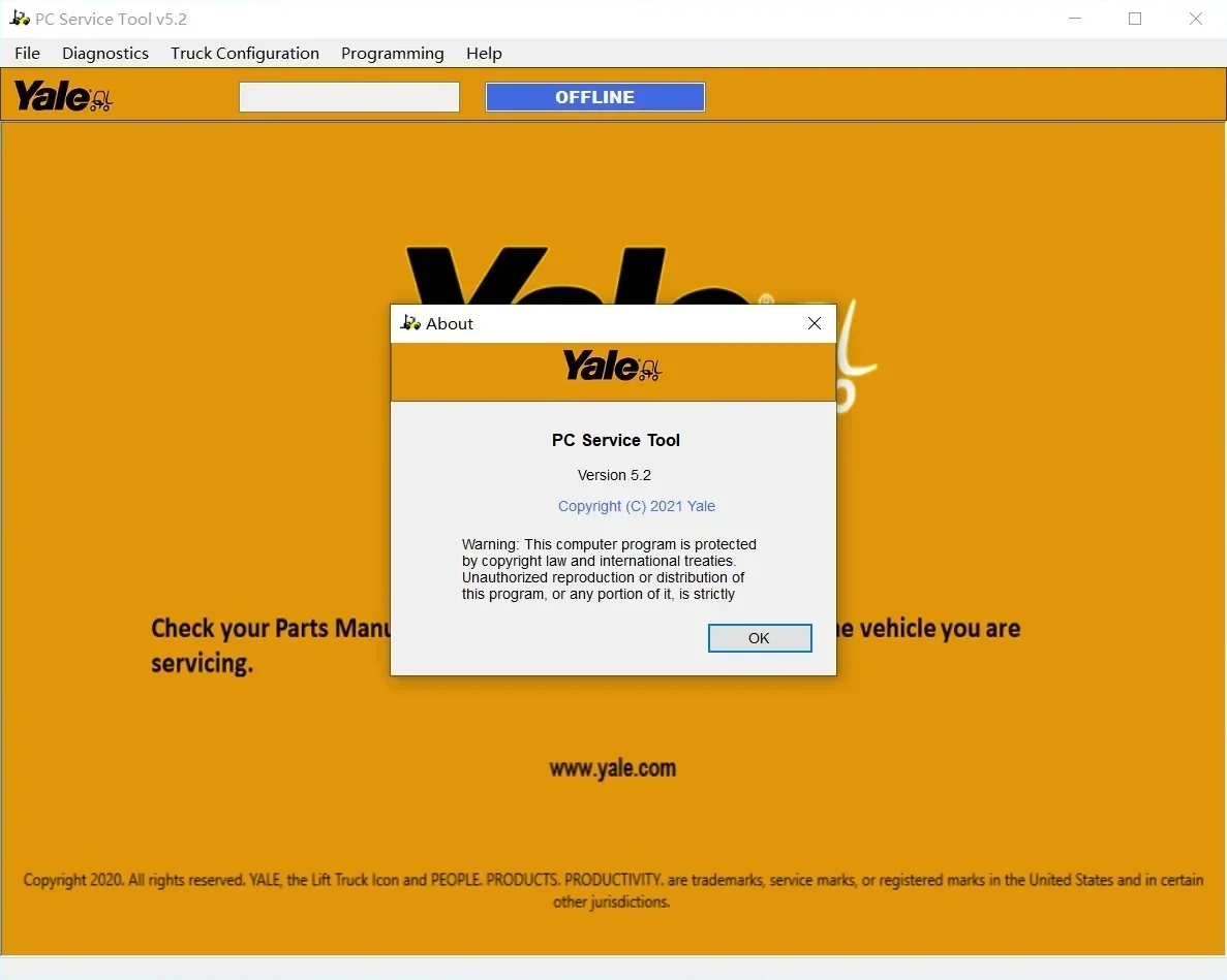 2024 for Yale and Hyster PC Service Tool 5.2 Diagnostic Software+Unlock KeyGen