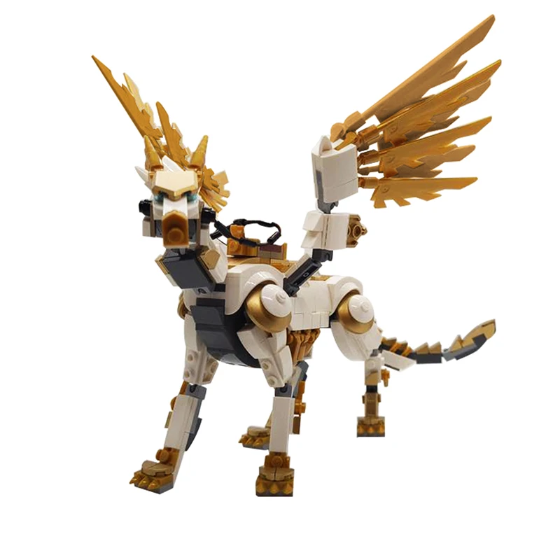 

MOC Creative Dragon Robot Draconis Machina Toys Dragon Model Building Blocks Brick Juguetes Christmas Gifts For Birthday Gift