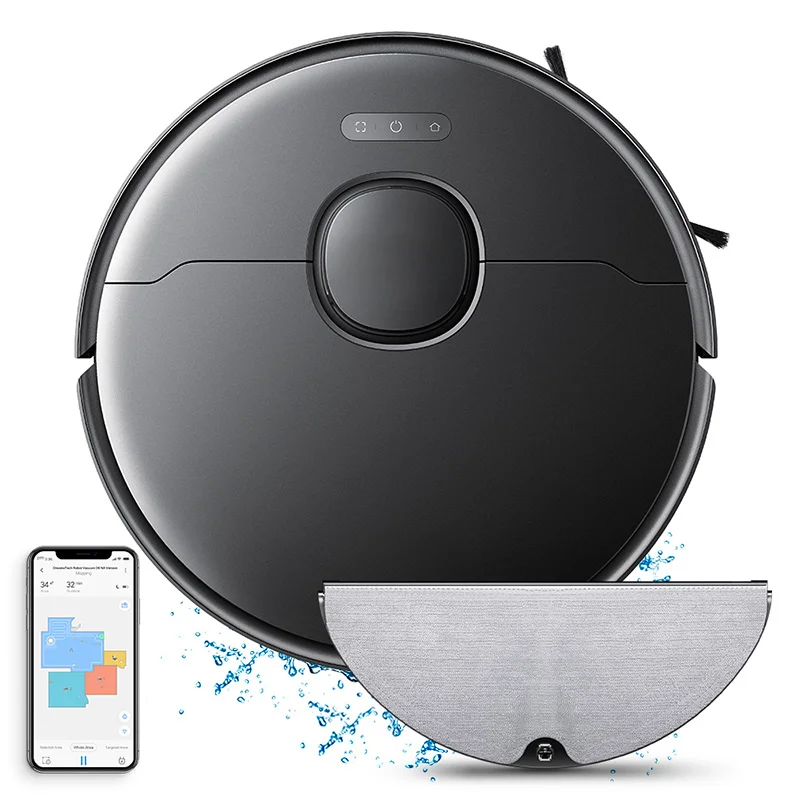 

Obstacle Aviodance Auto-recharge Robot Vacuums Strong Suction Wet and Dry 3D 4000PA Automic Back Electric 5200mah