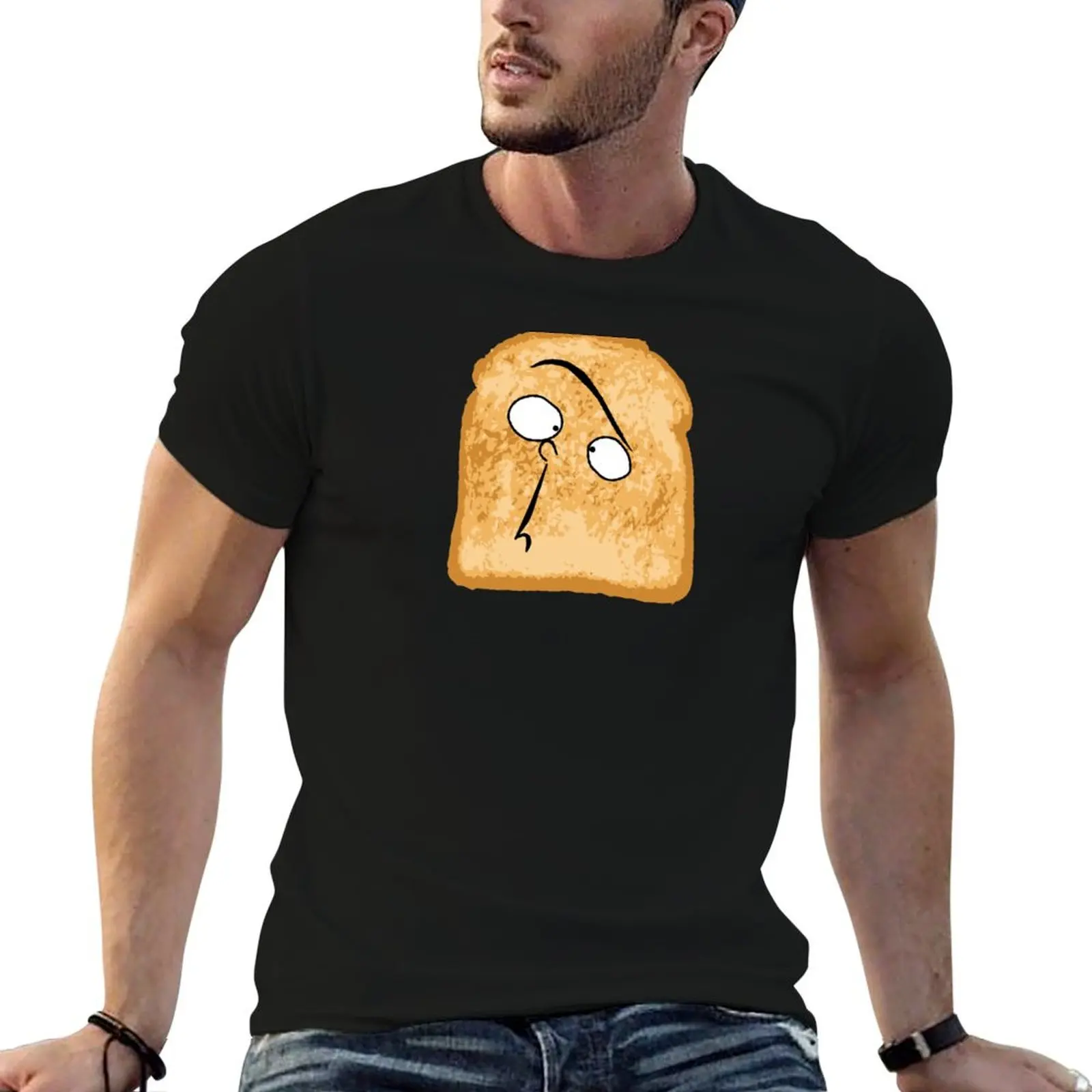 I Like Buttered Toast T-Shirt Festival Casual Short Sleeve