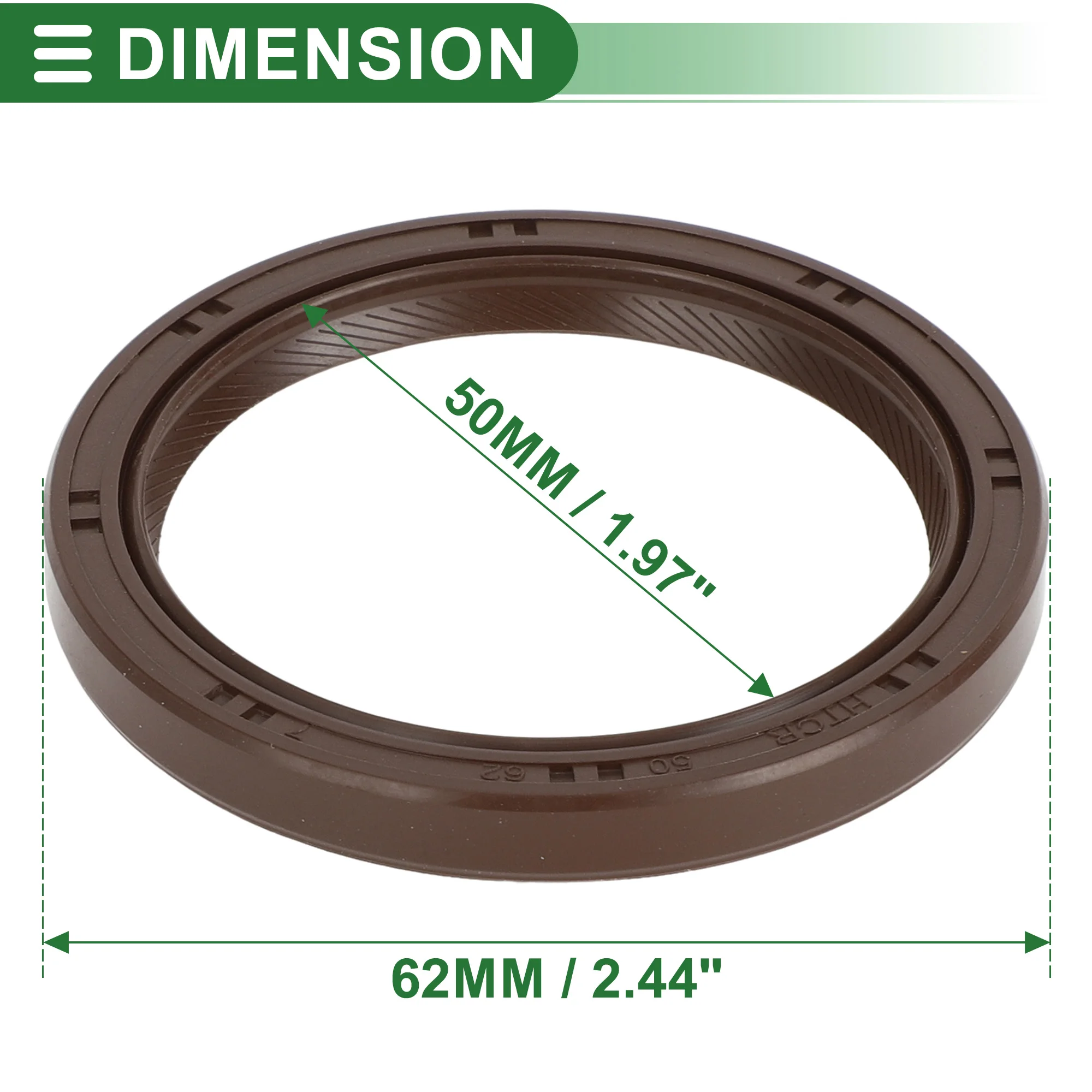 

UXCELL Crankshaft Oil Seal Main Seal for Subaru Impreza 2.0L 2017-2023 No.806750080