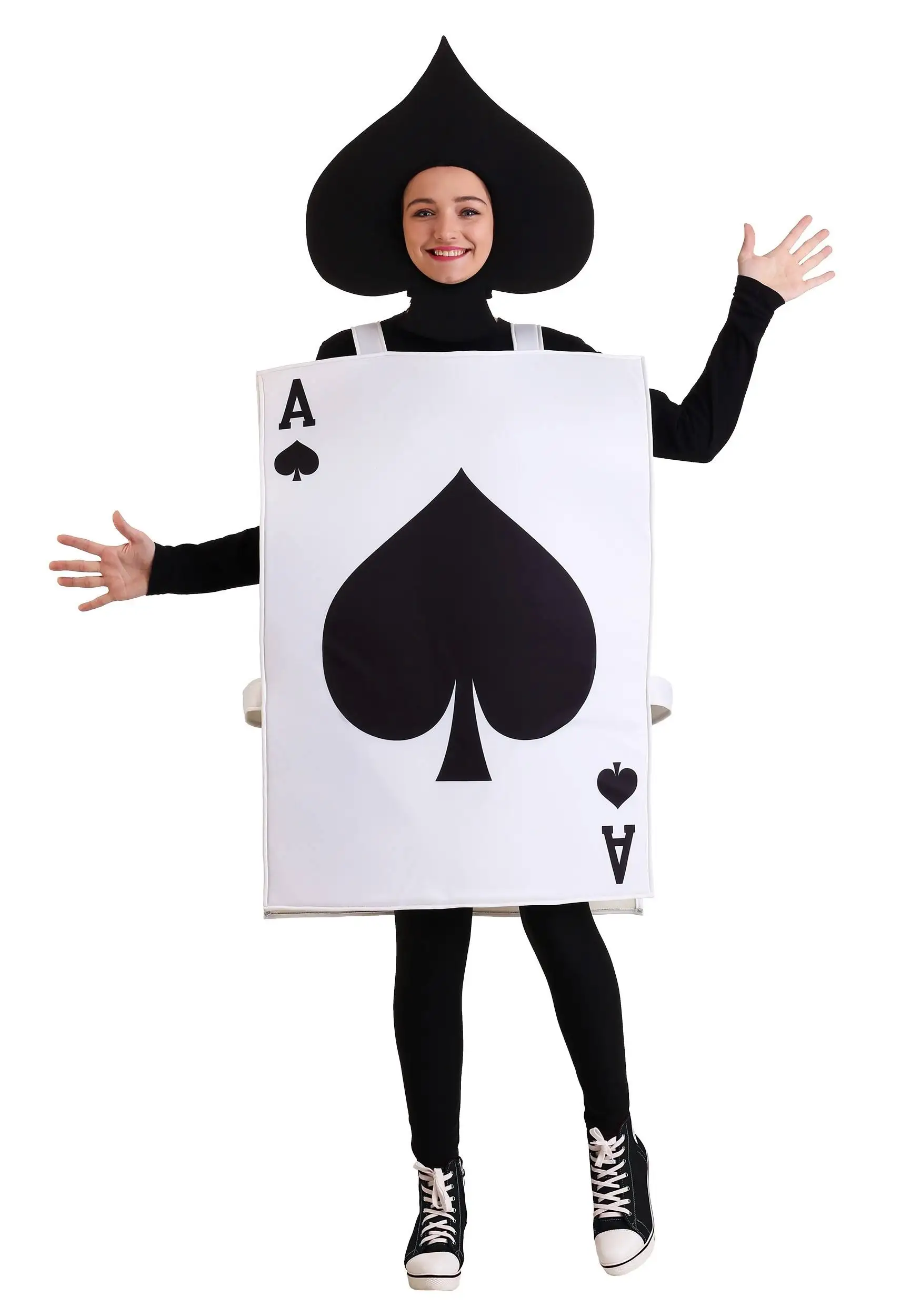 Unisex Damen-Wonderland-Spielkarten-Kostüm für Halloween, Herren-Abschlags-Kostüm für Erwachsene, Neuheit 2026 – Detail 2