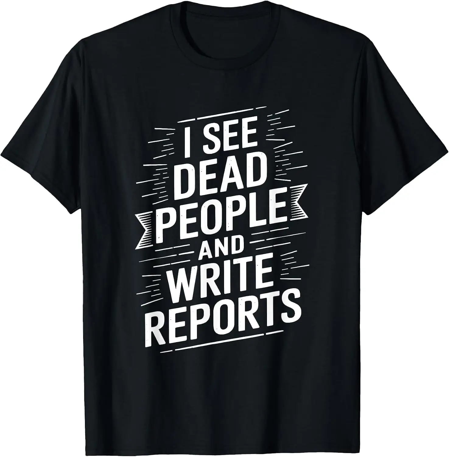Coroner Autopsy Tech, Medical Examiner Forensic T-Shirt vintage style tee  boxy fit tee black graphic tee 100% cotton men