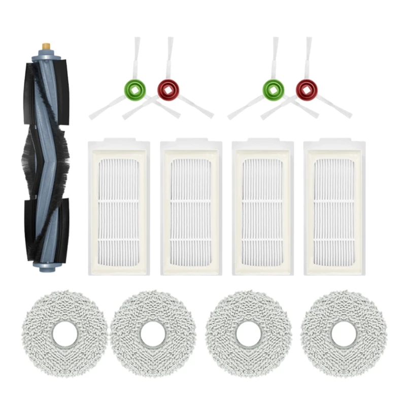 Vacuum Cleaner Accessories Main Brush HEPA Filter Mop Cleaning Cloth Dust Bag Parts For YEEDI KK