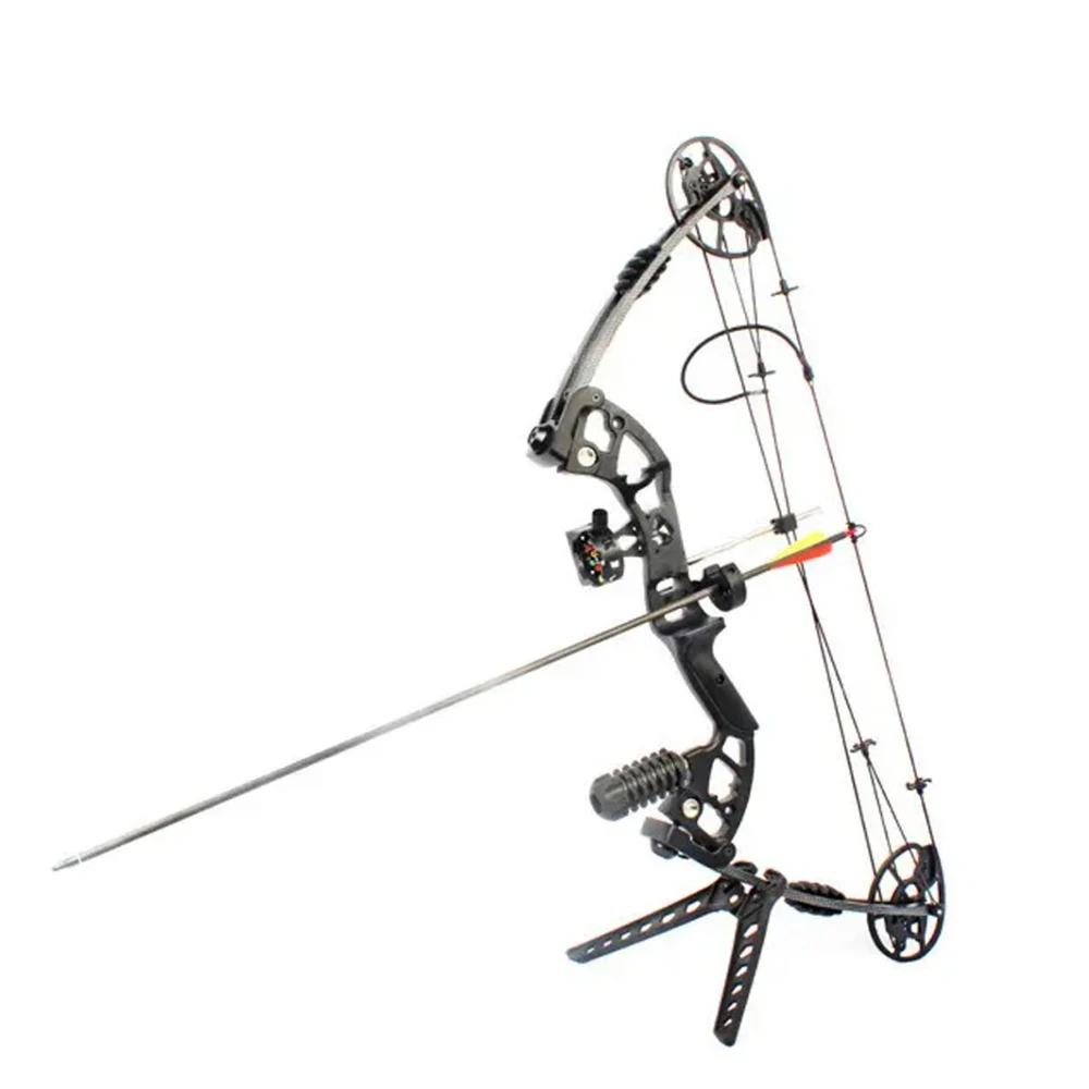 JUNXING M125 Adjustable Compound Bow Set 30-70lbs for Outdoor Archery Shooting Hunting