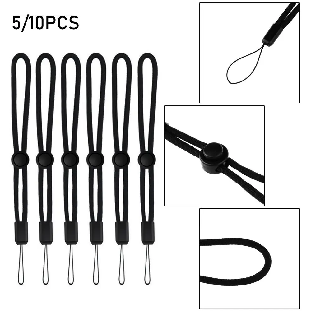 High Quality Outdoor Black Paracord Accessories Tactial Flashlight Strap Lanyard Sling Torch Camera Anti-lost EDC Outdoor Tool