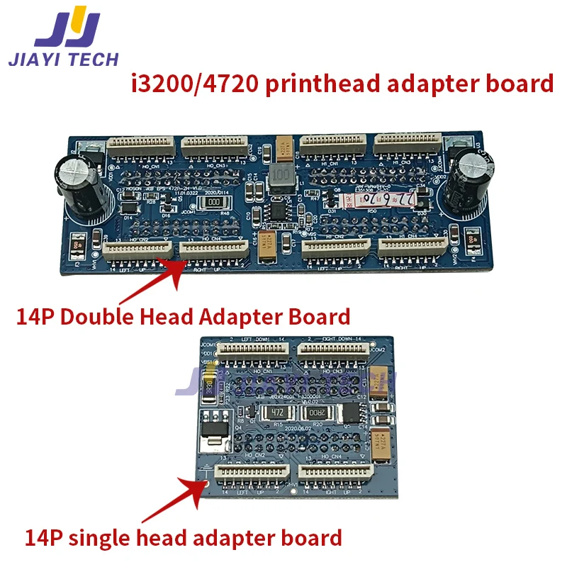 

Printer 14P 16P Transfer Board Single Head Double-head Adapter Board for I3200 4720 Printhead