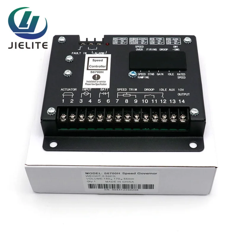 S6700H S6700E Diesel Generator Engine Speed Controller Governor Actuator Control Module Motor Panel Power Generator Parts