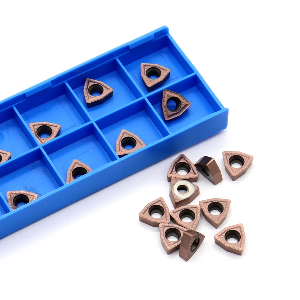 WCMX050308-UK de inserción de carburo, herramienta de corte CNC, cortador de torno, herramientas de torno, taladro en U Indexable, 1125E
