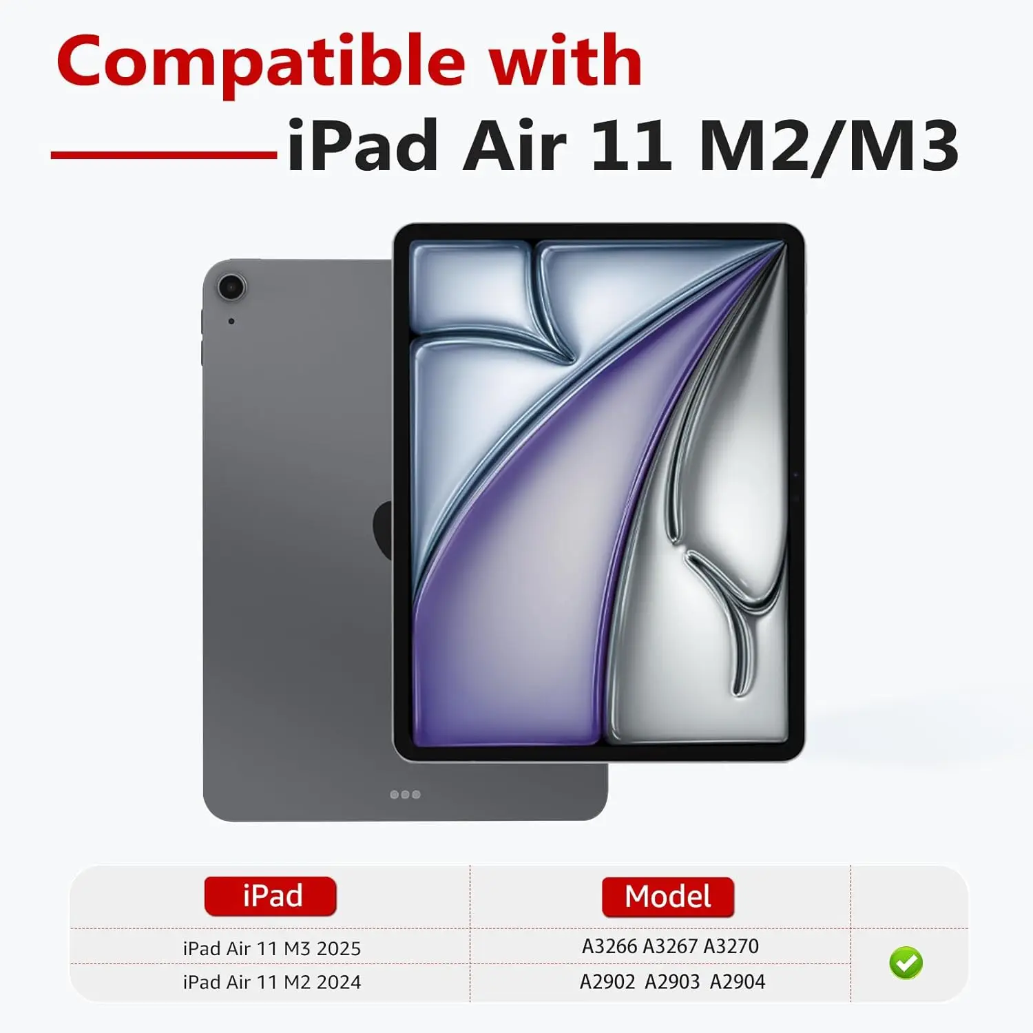 For iPad Air 11 2025 M3 Tempered Glass Screen Protector iPad 6th Gen 11