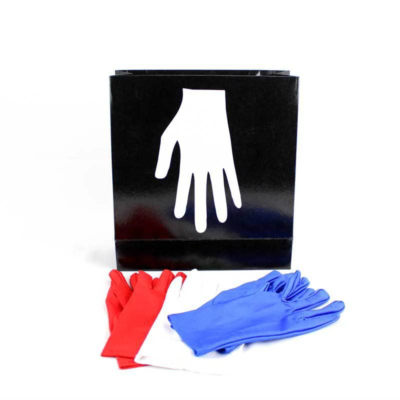 Gloves Color be Changed Magic Tricks Stage Magic Trick by Rossy Pocket Version Gimmick for Magician Professional Magic