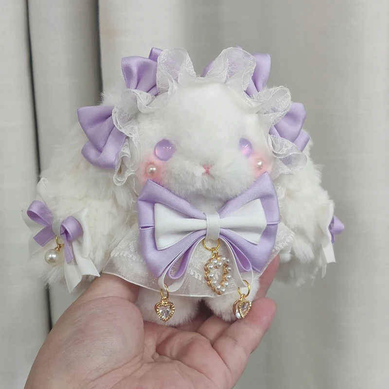 Macaron Rabbit Pendant Lolita Rabbit Bow Cute Original Key Chain