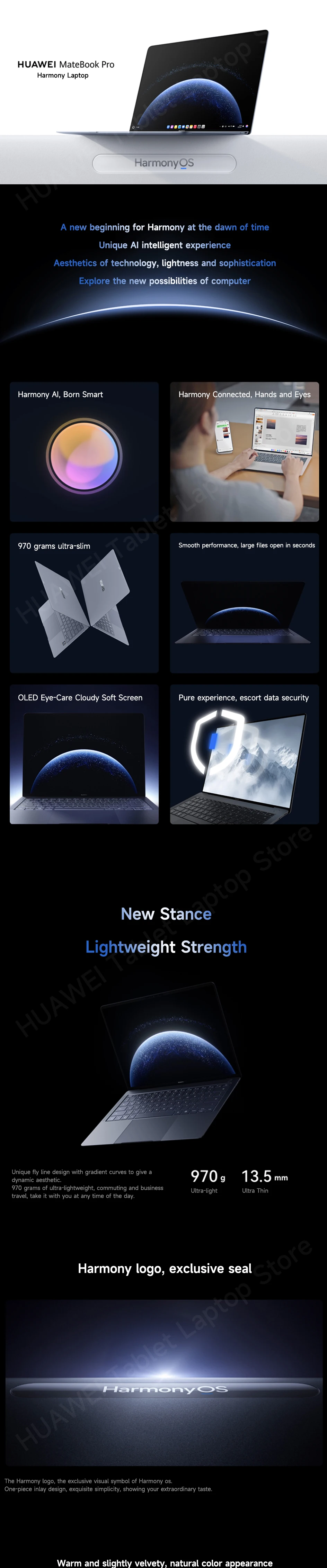2025 HUAWEI MateBook Pro 14.2-inch Laptop CPU Kirin X90 HarmonyOS 6  OLED 120Hz 3120*2080