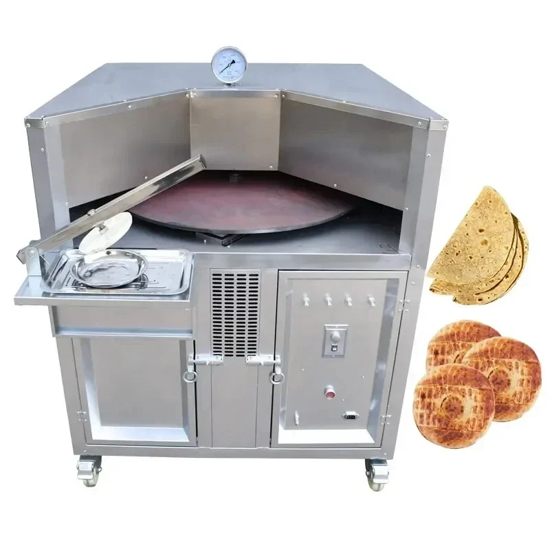 

Full automatic rotating machine for Shaobing (Baked cake in griddle) furnace and pancake