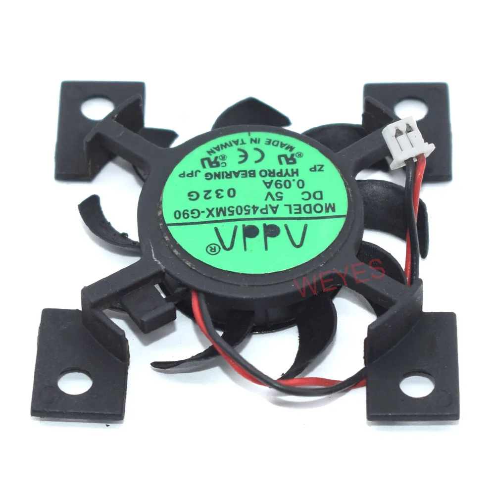 AP4505MX-G90 New Hypro Bearing Cooler DC5V 0.09A 2Pins Video Card Chipset Cooling Fan For ADDA