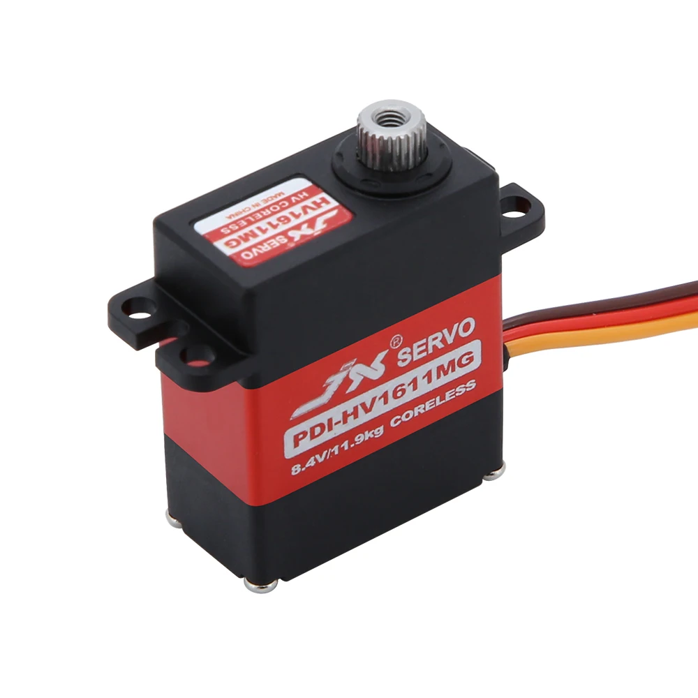 JX PDI-HV1611MG Micro Servo 11KG Digital Servo Metal Gear Coreless Motor 8.4V 0.07S for RC Cars Helicopter Crawler (1/2/4PCS)