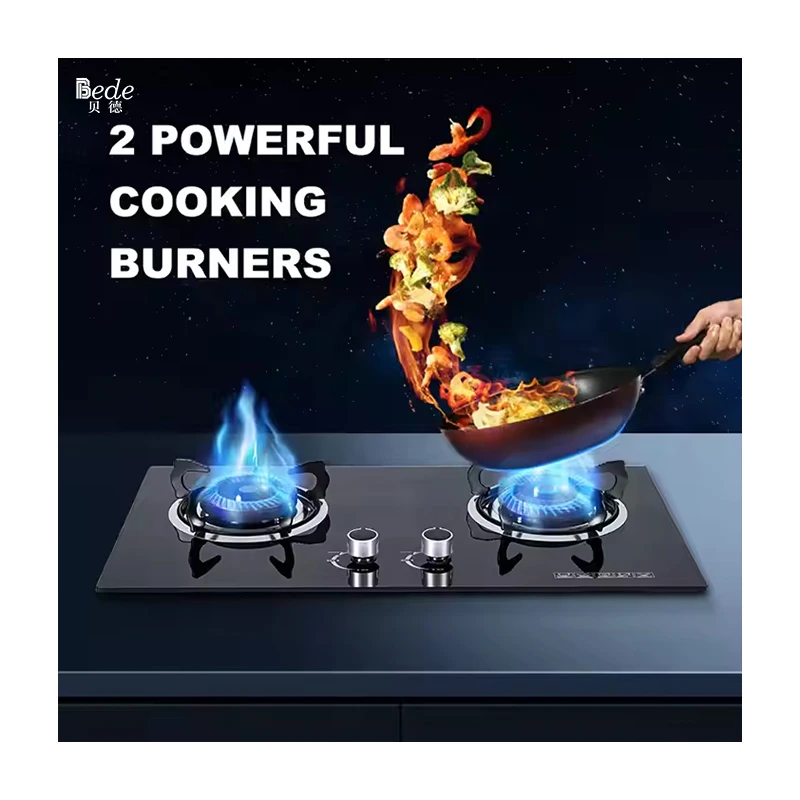 卸売価格 高出力ガスコンロ 多機能2口 家庭用・ホテル用 省エネ クラスA
