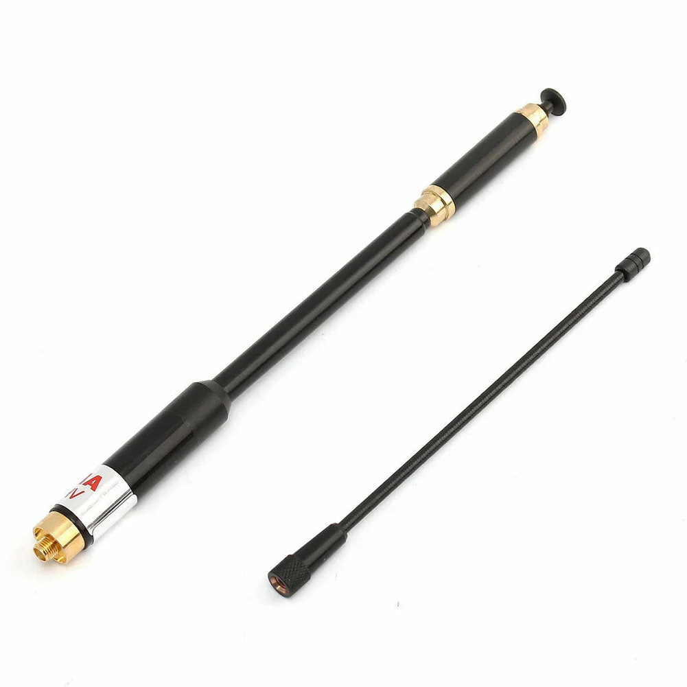 Imagem -02 - Dupla Antena Extensível Sma-fêmea para Rádio Bidirecional Comprimento da Base 7cm Al800 Highgain Peças Singal