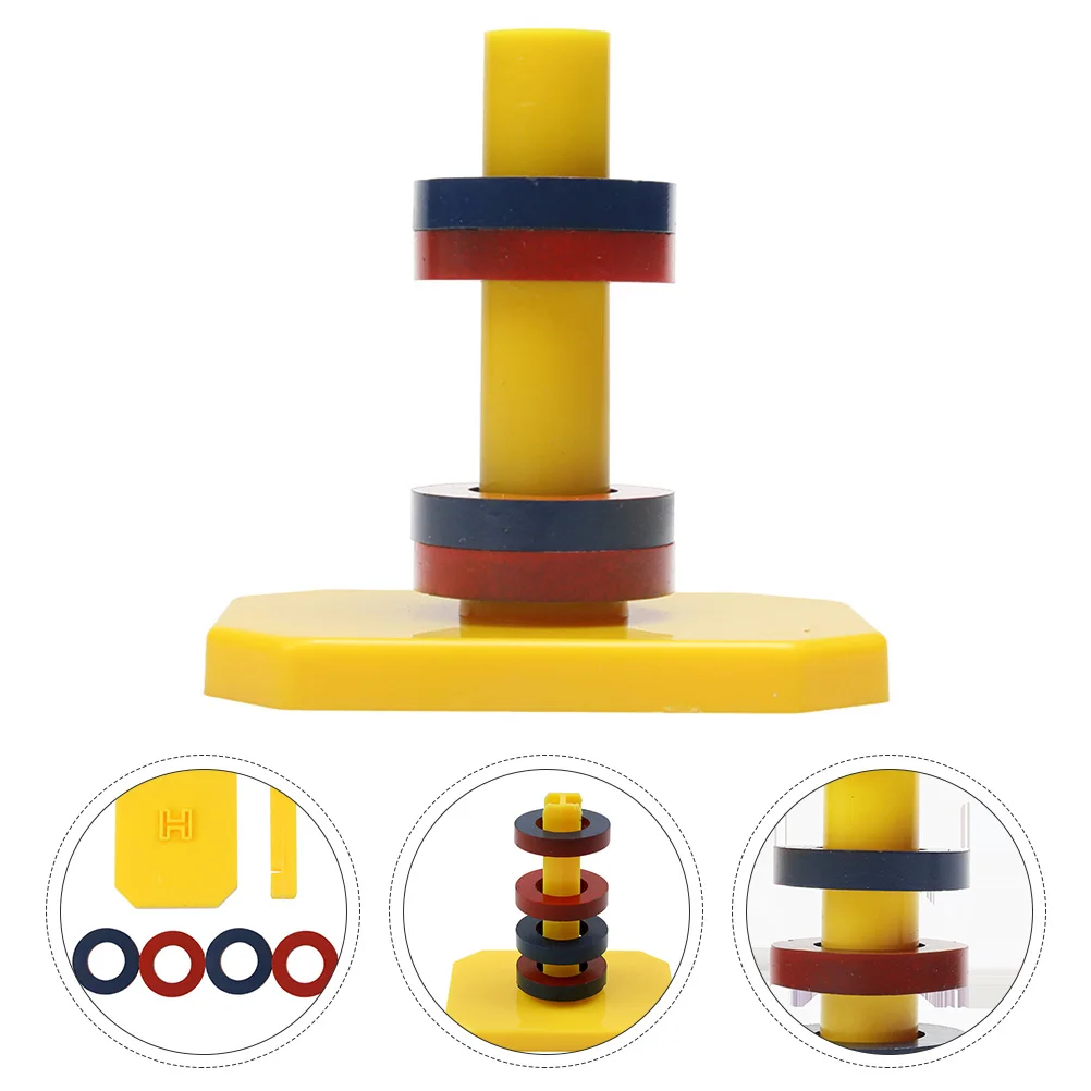 1 set 1 set strumento didattico Maglev anello per attrezzature per esperimenti scientifici per bambini con supporto regalo divertente per la festa di compleanno