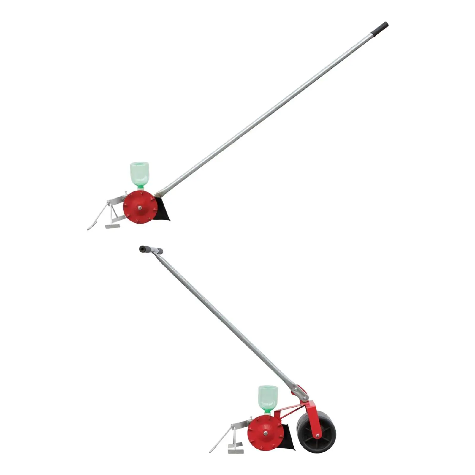 Hand Push Seeder Reusable Seed Sower Universal Automatic Multipurpose Manual Tool Garden Seeder Accessories Wear Resistant