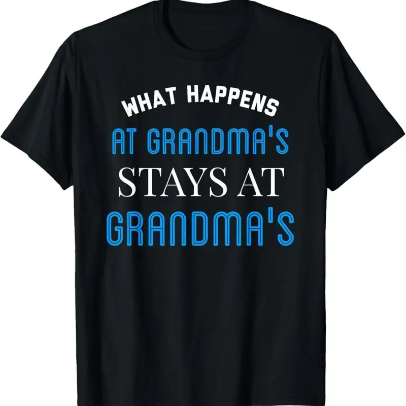 

Футболка What Happens At Grandma's Stays