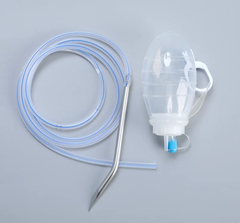 

Surgical Instrument Disposable Negative Pressure Drainage Tube Set for Fluids Suction and Collection