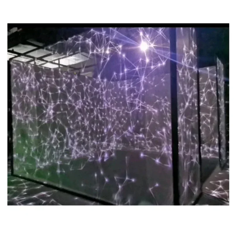 2X3M 3X5M Hologram Projector Holographic Mesh Projection Screen